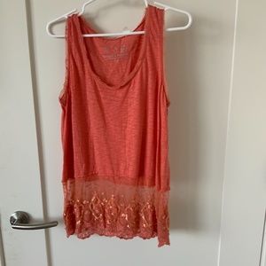 Coral Summer Tank